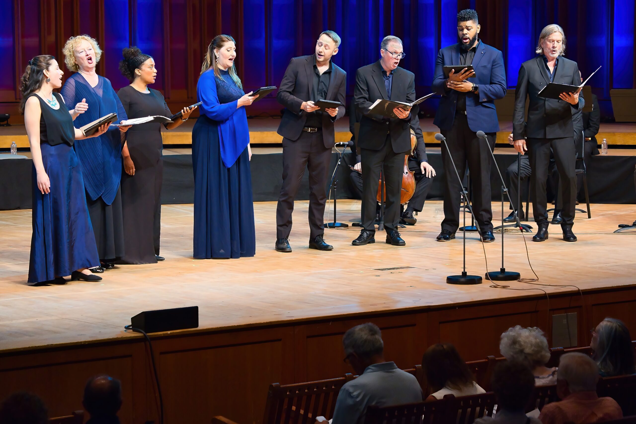 Boston Camerata Performing at Tanglewood - photo: Hilary Scott